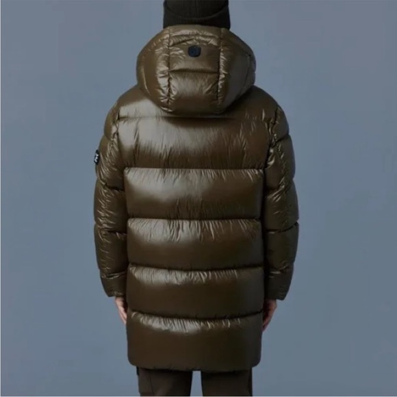 Mackage Army Green Puffer Coat - Picture 7 of 9